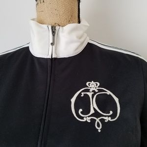Juicy Couture Stand Collar Zip Up Jacket NWT